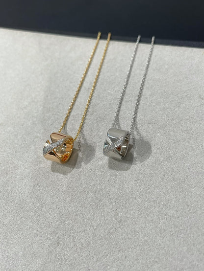 [Glow Jewelry]LIENS EVIDENCE DIAMOND NECKLACE