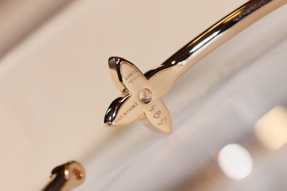 ¡®Glow Jewelry¡¯IDYLLE GOLD OPEN BRACELET DIAMOND PAVED