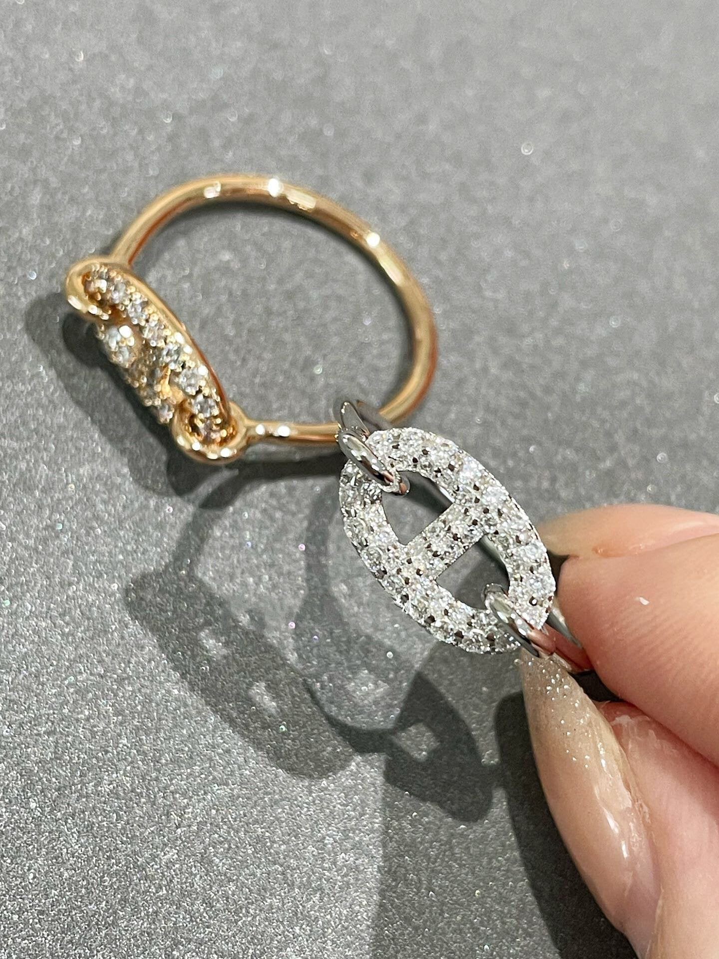 ¡®Glow Jewelry¡¯RONDE SMALL DIAMOND RING