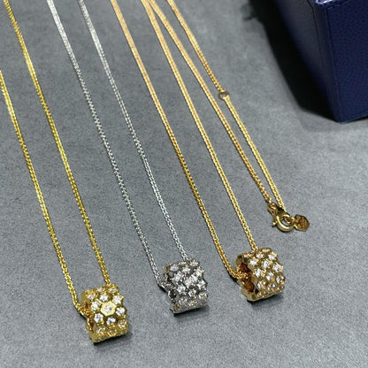 ¡®Glow Jewelry¡¯BEE LOVE DIAMOND PAVED 3 ROW NECKLACE