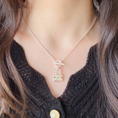 ¡®Glow Jewelry¡¯CONSTANCE PEDANT SILVER NECKLACE