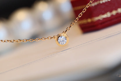 [Glow Jewelry]DAMOUR DIAMOND NECKLACE
