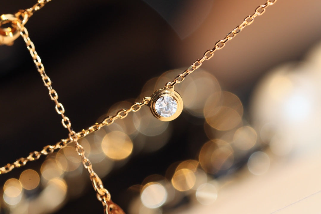 [Glow Jewelry]DAMOUR DIAMOND NECKLACE
