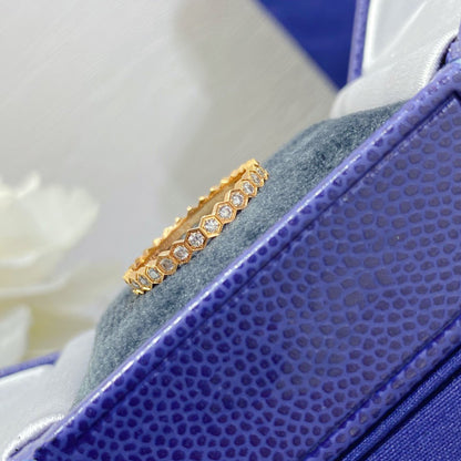 [Glow Jewelry]BEE LOVE DIAMOND PAVED SMALL RING
