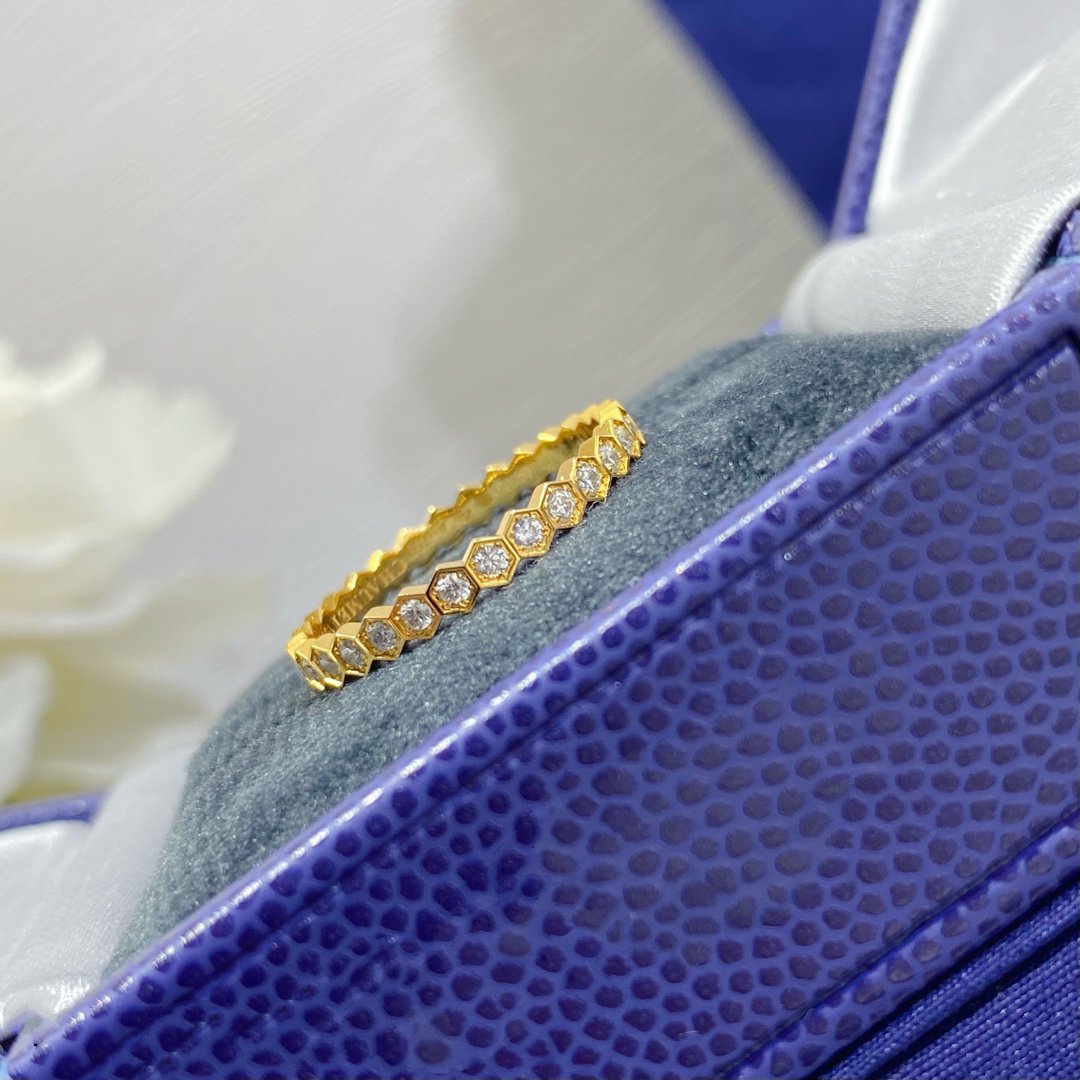 [Glow Jewelry]BEE LOVE DIAMOND PAVED SMALL RING