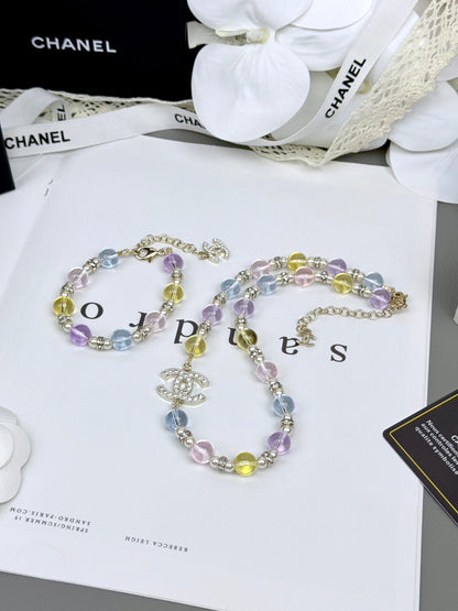[Glow Jewelry]Colorful Transparent Resin Bracelet