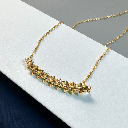 [Glow Jewelry]New Arrival: Green Bead Rivet Necklace