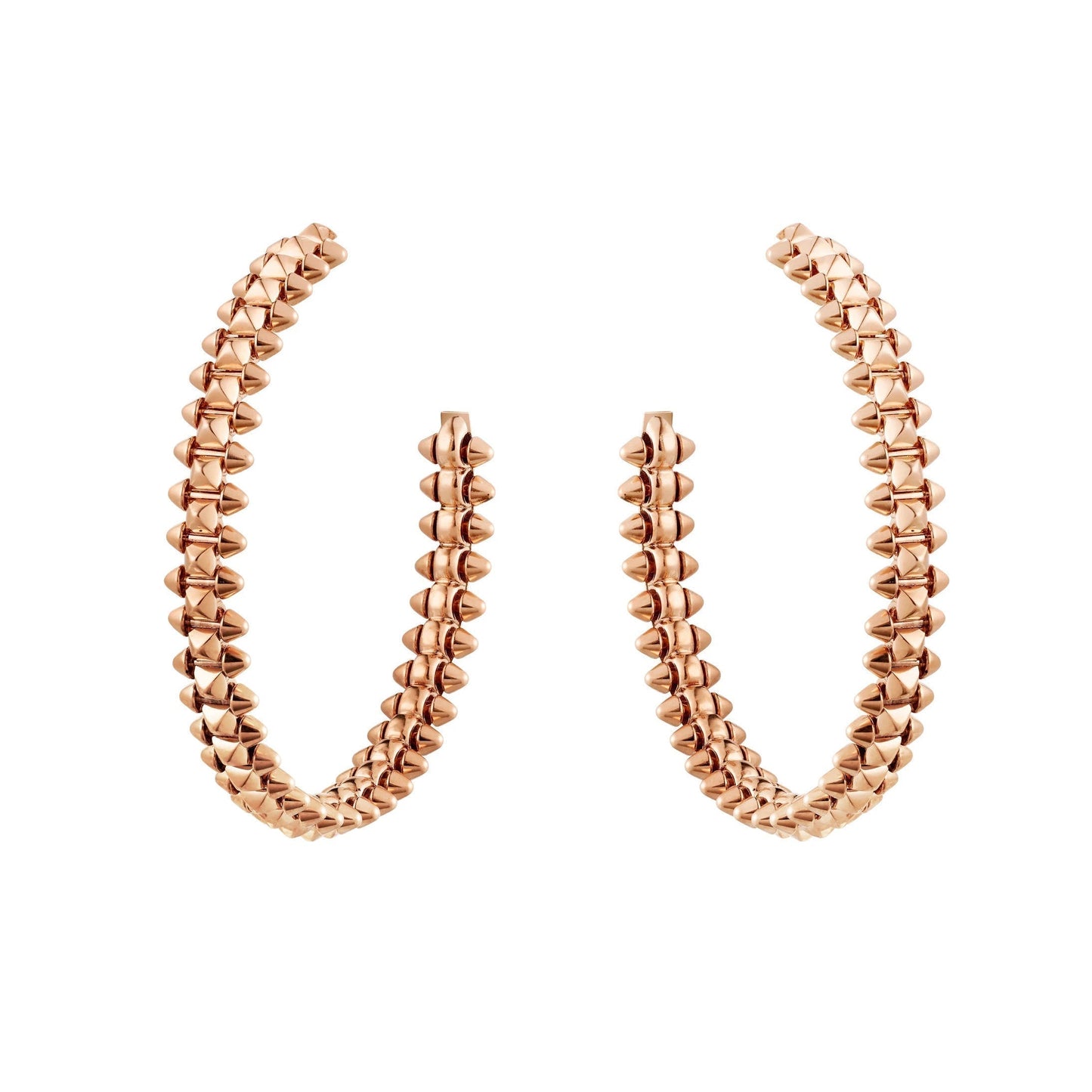 ¡®Glow Jewelry¡¯CLASH LARGE HOOP EARRINGS