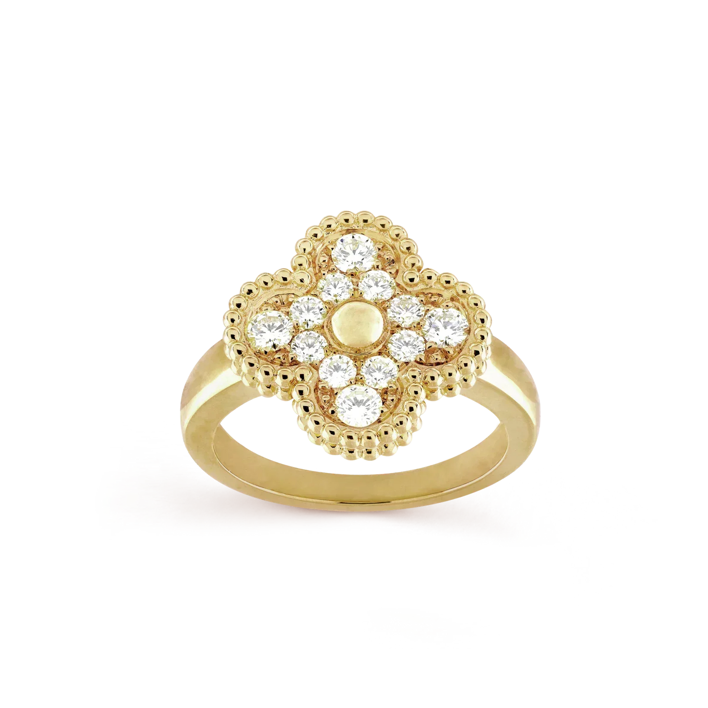 [Glow Jewelry]CLOVER DIAMOND RING
