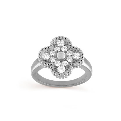[Glow Jewelry]CLOVER DIAMOND RING