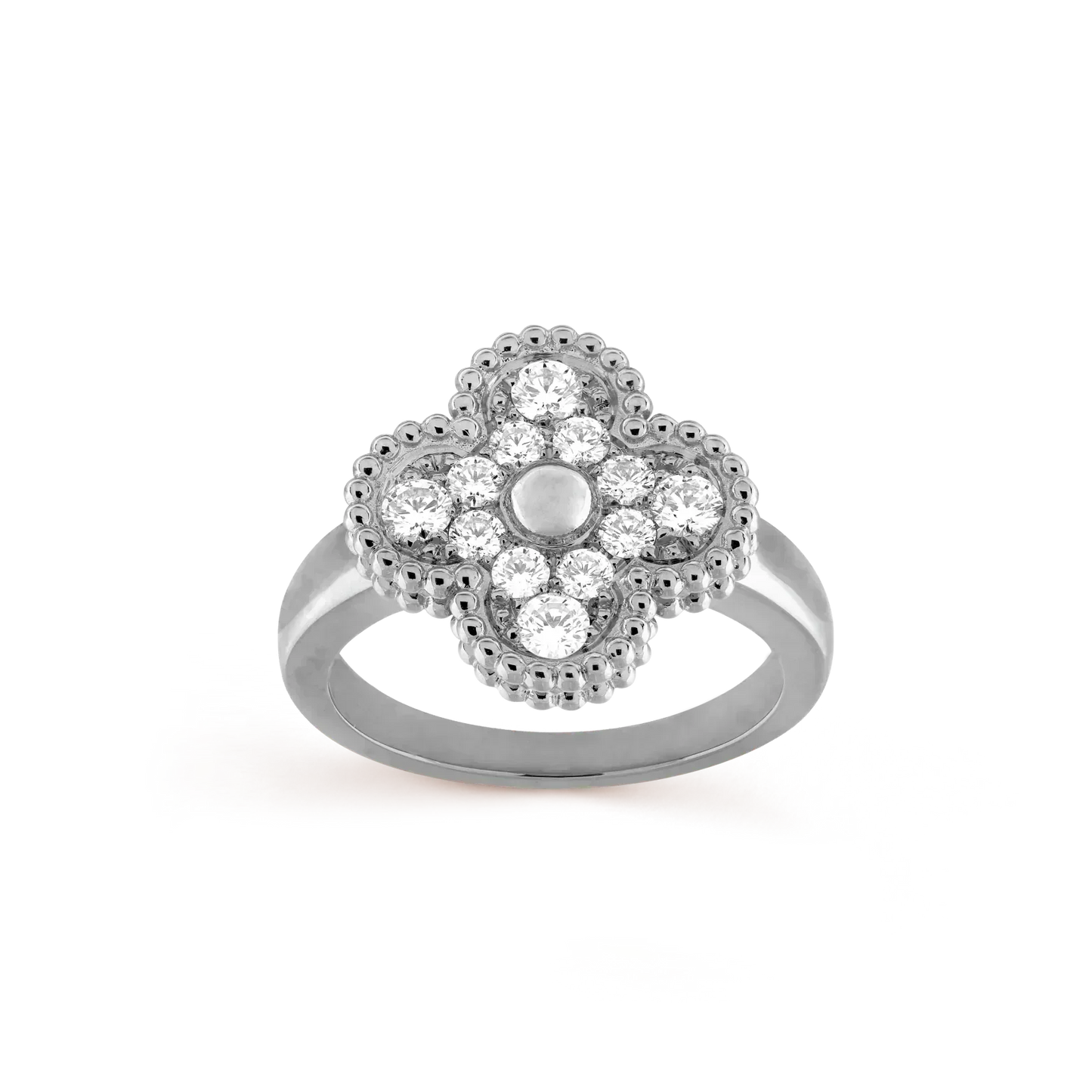 ¡®Glow Jewelry¡¯CLOVER DIAMOND RING