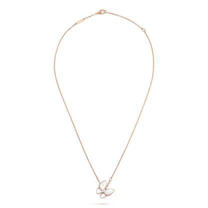 ¡®Glow Jewelry¡¯BUTTERFLY MOP DIAMOND NECKLACE