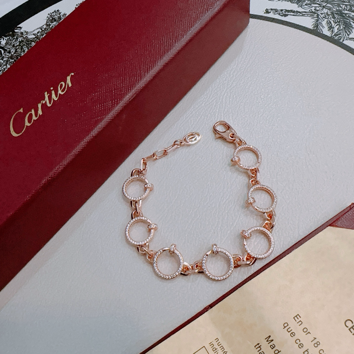 [Glow Jewelry Jewelry] LOVE&JUSTE BRACELET DIAMONDS