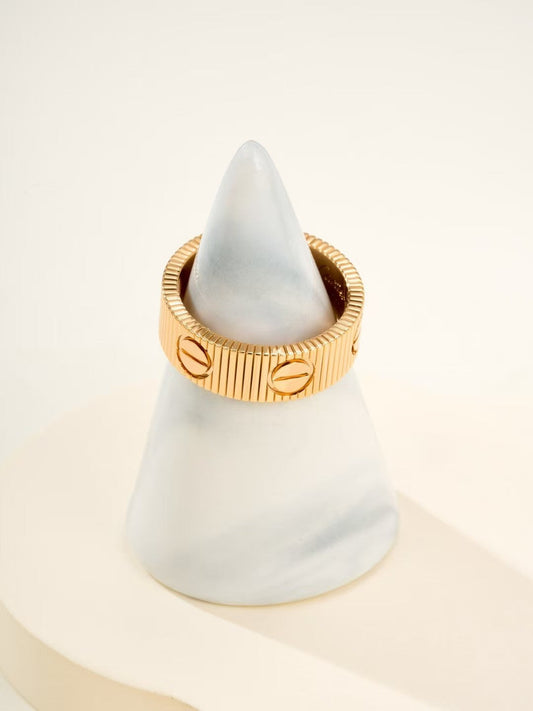 [Glow Jewelry]LOVE 6.5MM RING