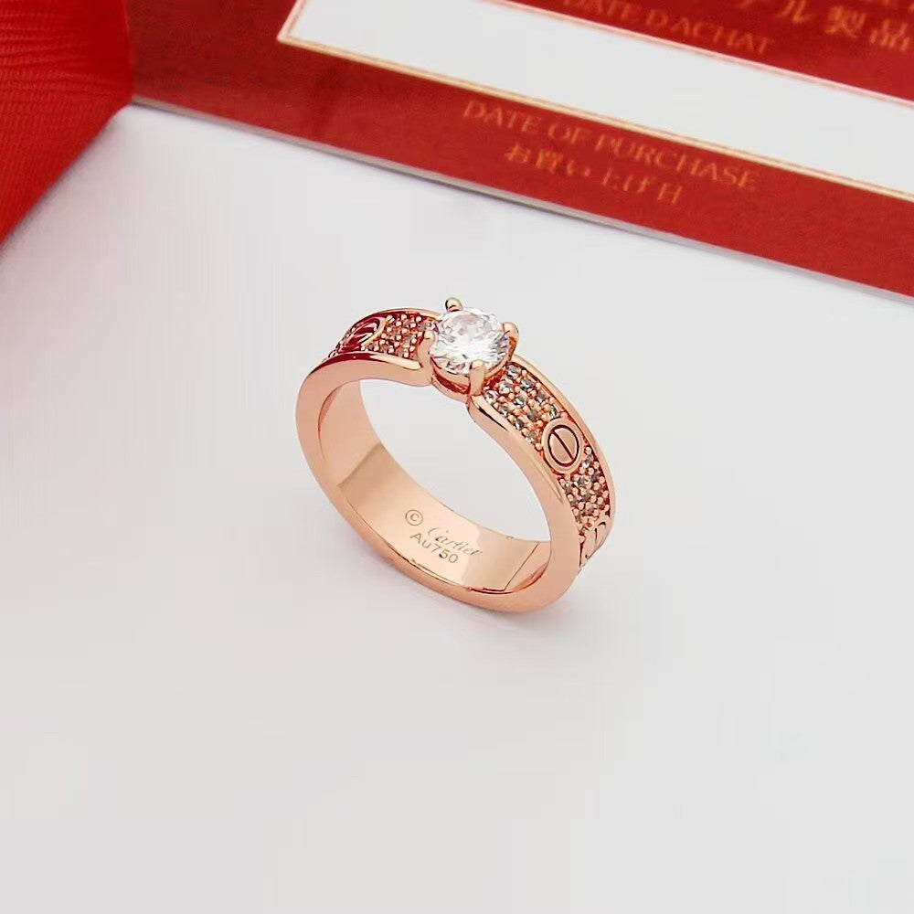 [Glow Jewelry]Starry Sky Diamond Ring