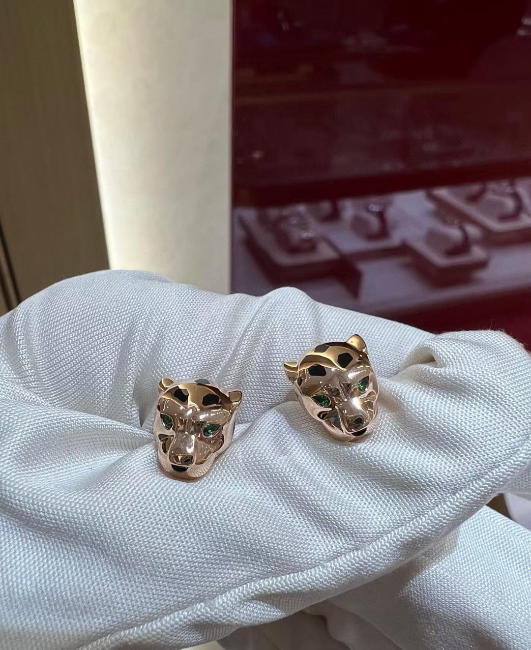[Glow Jewelry]CHRRTAH-PRINT STUD EARRINGS, THREE COLORS