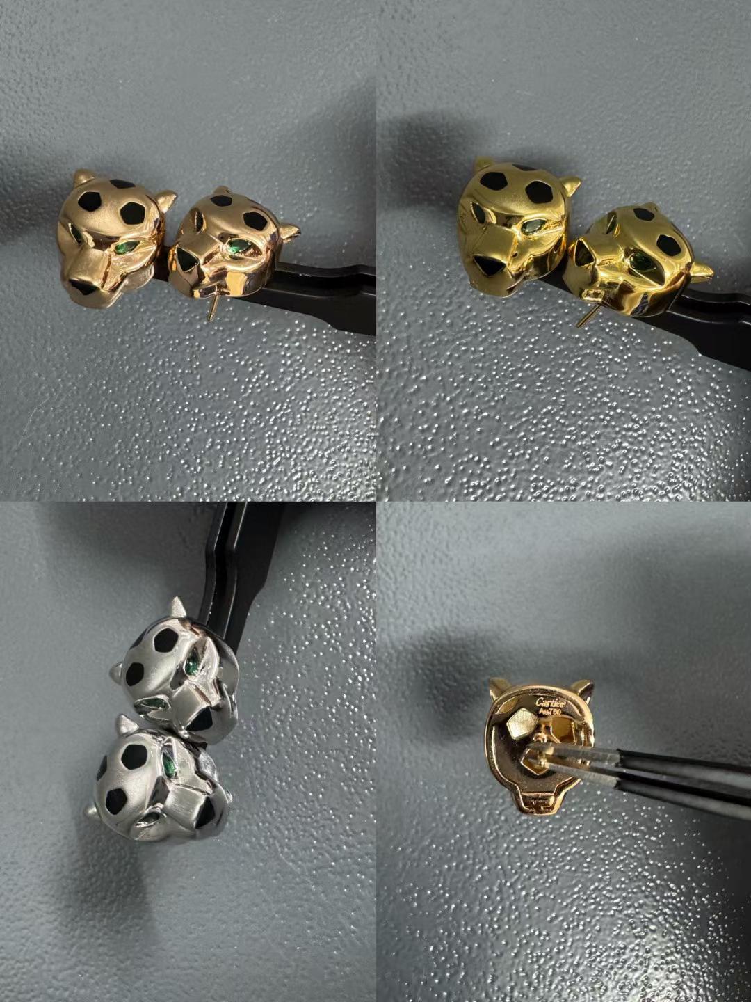 [Glow Jewelry]CHRRTAH-PRINT STUD EARRINGS, THREE COLORS