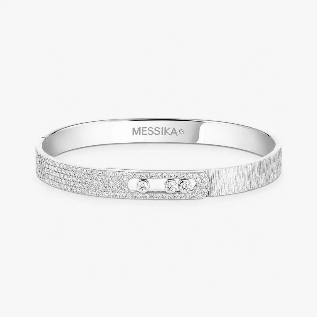 [Glow Jewelry]2026 BRAND-NEW FROSTED BRACELET WITH DIAMONDS THREE COLORS