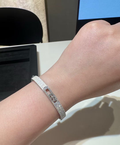 [Glow Jewelry]2026 BRAND-NEW FROSTED BRACELET WITH DIAMONDS THREE COLORS