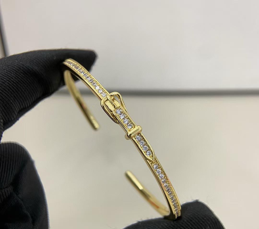 [Glow Jewelry]DIAMOND-ENCRUSTED BRACELET THREE COLORS