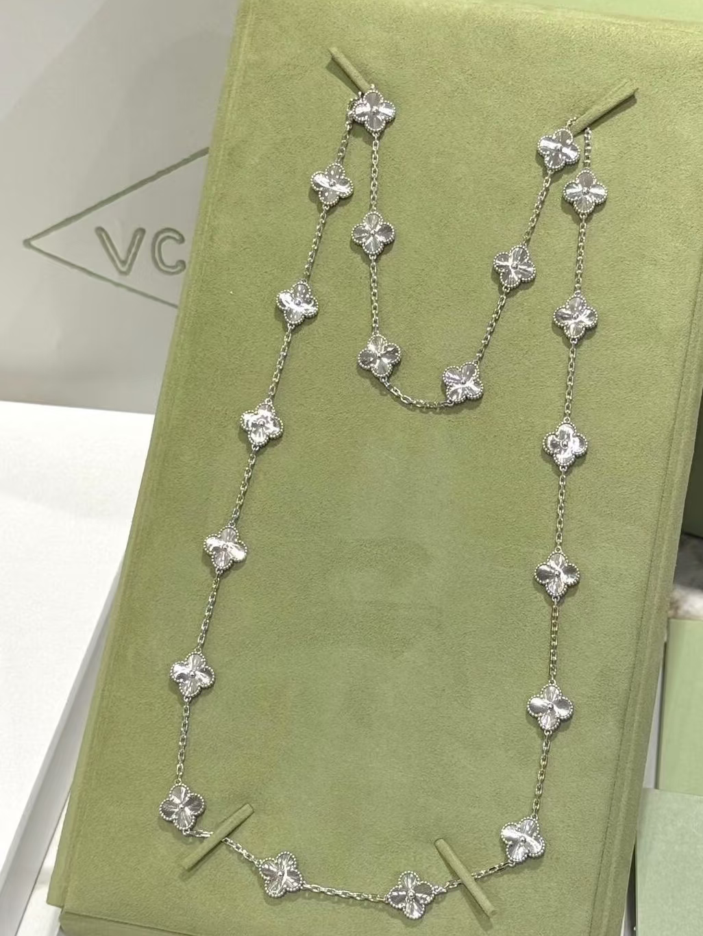 [Glow Jewelry]CLOVER 20 MOTIFS SILVER LASER