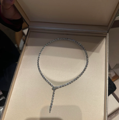 [Glow Jewelry]NEW！SERPENT DIAMOND NECKLACE