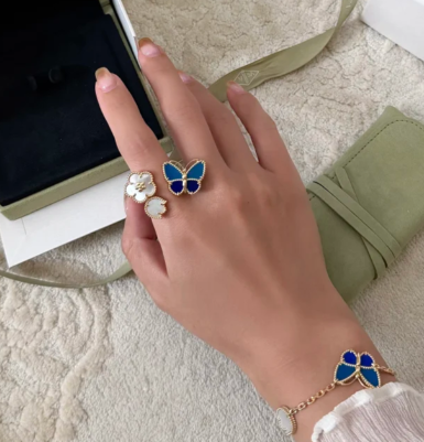 [Glow Jewelry]2026 NEW TWIN BUTTERFLY LUCKY RING