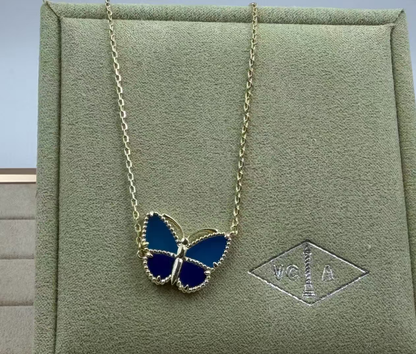 [Glow Jewelry]2026 NEW BUTTERFLY BLUE   NECKLACE