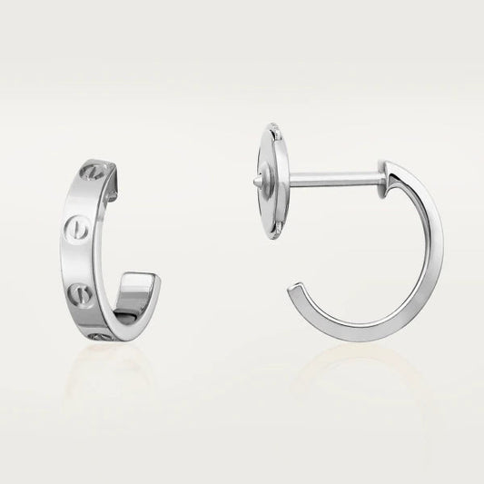 ¡®Glow Jewelry¡¯LOVE EARRINGS 2.65MM SILVER