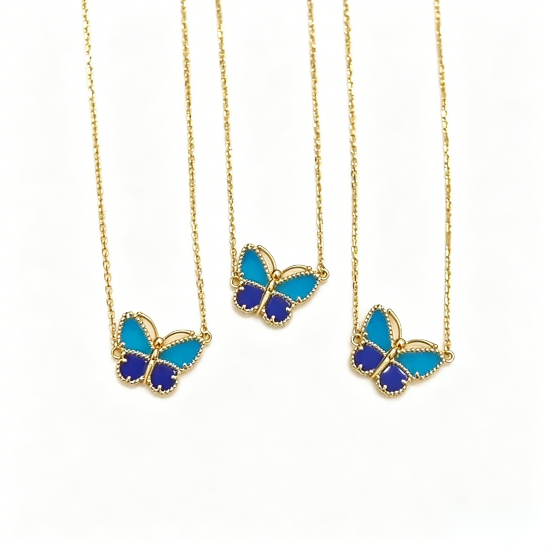 [Glow Jewelry] 2026 NEW LUCKY BUTTERFLY 1 MOTIFS NECKLACE