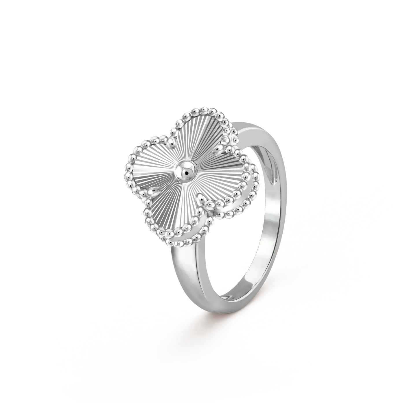 [Glow Jewelry]CLOVER SILVER RING