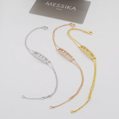 [Glow Jewelry] Move Classique pavé bracelet
