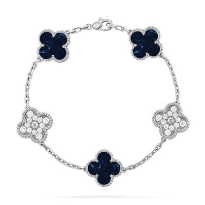 [Glow Jewelry]New CLOVER 5 MOTIF PIETERSITE BRACELET COLLECTION