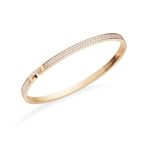 [Glow Jewelry]LIENS VIDENCE DIAMOND PAVED BRACELET