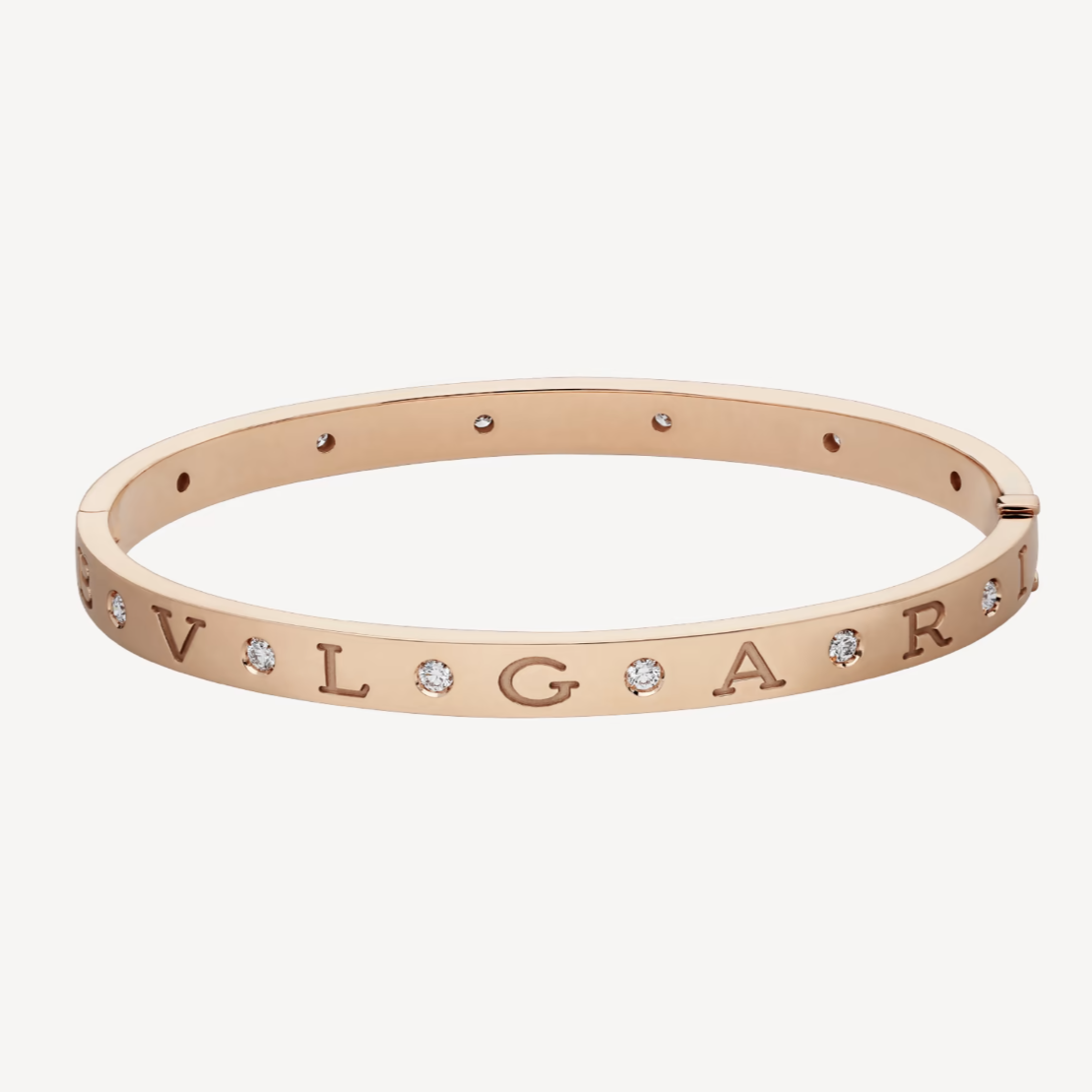 [Glow Jewelry]ZERO 1 PINK GOLD 12 DIAMONDS BRACELET