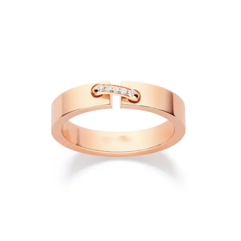 [Glow Jewelry]ALLIANCE LIENS VIDENCE DIAMOND 4MM RING
