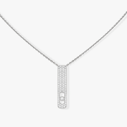[Glow Jewelry]MY FIRST DIAMOND PAVED NECKLACE