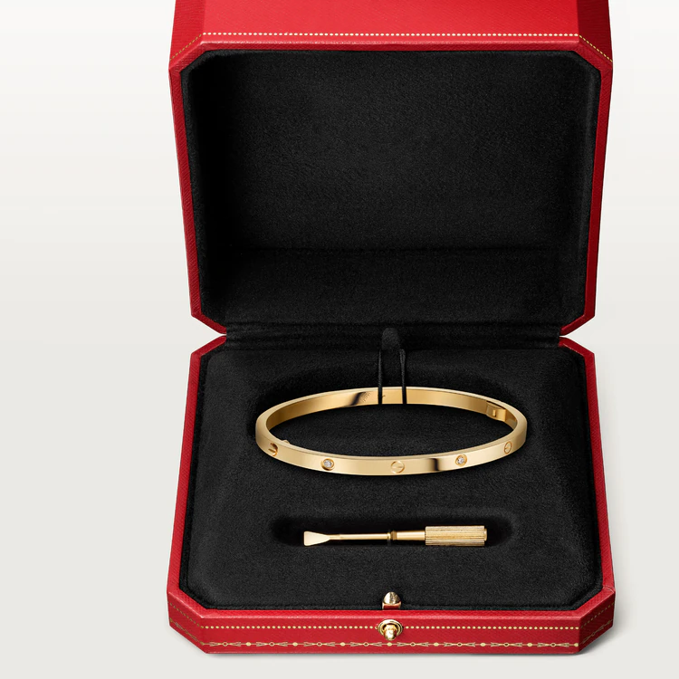 [Glow Jewelry]LOVE BRACELET 3.65MM 6 DIAMONDS