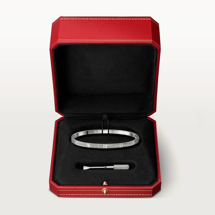 ¡®Glow Jewelry¡¯LOVE BRACELET 3.65MM DIAMOND-PAVED