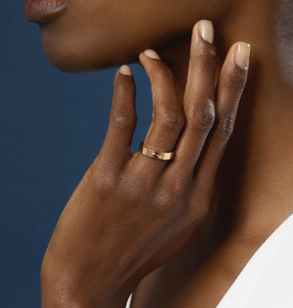 [Glow Jewelry]ALLIANCE LIENS VIDENCE 4MM RING