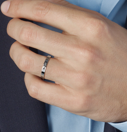 ¡®Glow Jewelry¡¯ALLIANCE LIENS VIDENCE 3MM RING