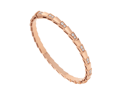 [Glow Jewelry]SERPENTI SMALL BRACELET PINK GOLD DIAMOND