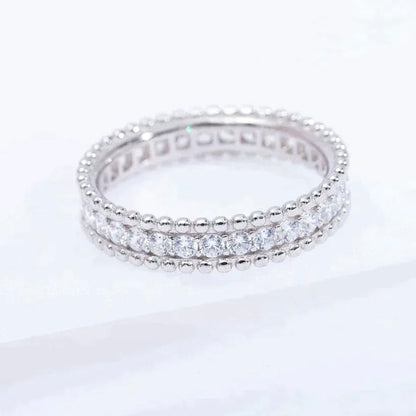 [Glow Jewelry]PERLEE DIAMOND SILVER RING