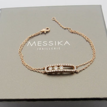[Glow Jewelry] Move Classique pavé bracelet