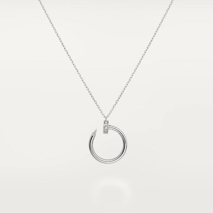 [Glow Jewelry]JUSTE NECKLACE SILVER