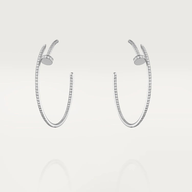 ¡®Glow Jewelry¡¯JUSTE EARRINGS FULL DIAMONDS 1.8MM