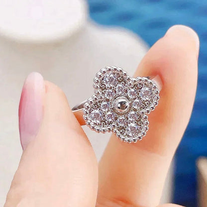 [Glow Jewelry]CLOVER DIAMOND RING