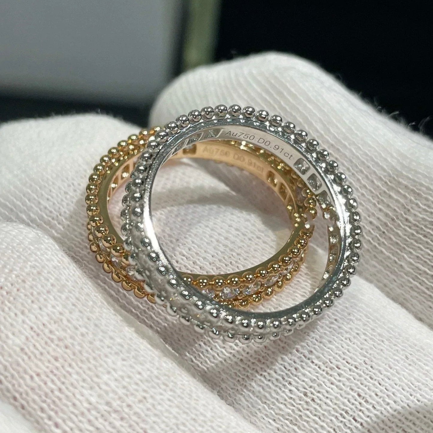 [Glow Jewelry]PERLEE DIAMOND SILVER RING