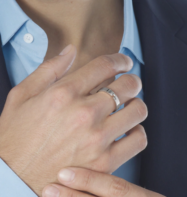 [Glow Jewelry]ALLIANCE LIENS VIDENCE 4MM RING