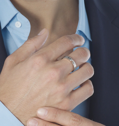 [Glow Jewelry]ALLIANCE LIENS VIDENCE 4MM RING